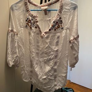 A blouse - a shirt
